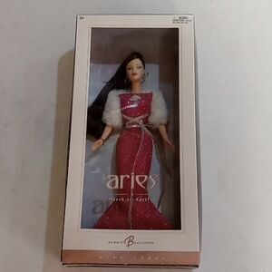 Nrfb 2004 Zodiac Aries Barbie doll